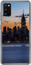 Samsung Galaxy A41 hoesje - New York - Skyline - Amerika - Siliconen Telefoonhoesje