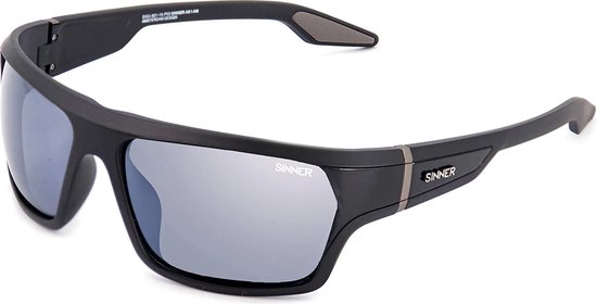 SINNER Blanc - Zonnebril - Polariserende SINTEC® lenzen - Mat Zwart - Unisex - One size