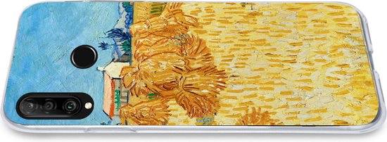 Coque Huawei P30 Lite - Récolte en Provence - Vincent van Gogh - Coque de téléphone en Siliconen