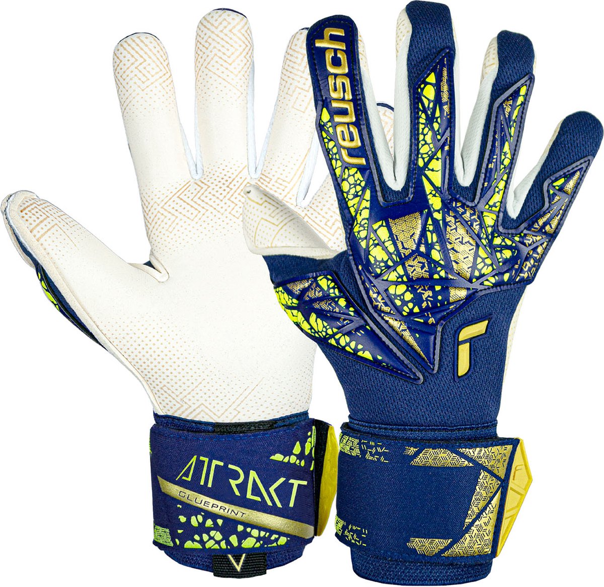 Attrakt Gold X Glueprint - Reusch Keepershandschoenen - Maat 11