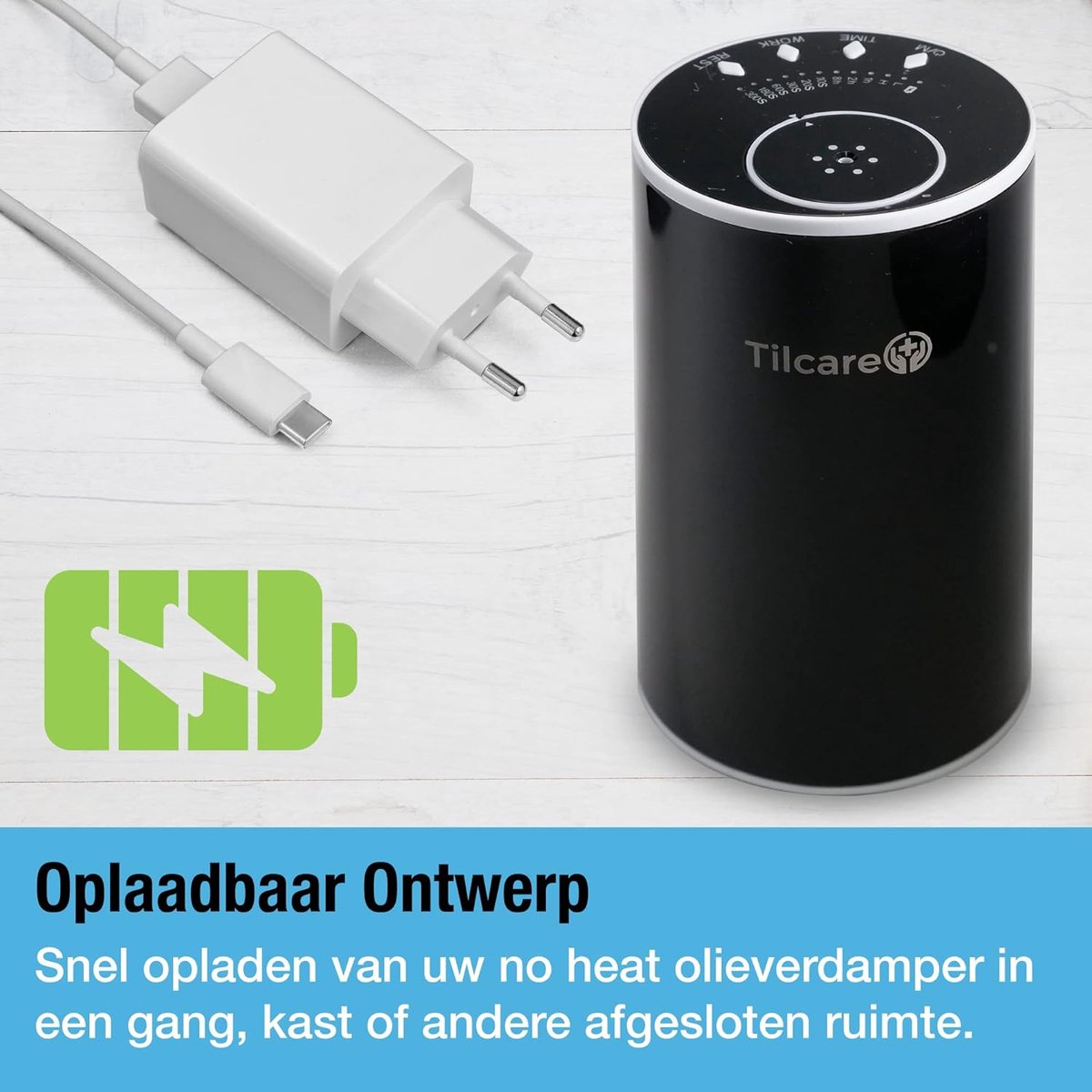 Waterloze Nano Essentiële Olie Diffuser voor Aromatherapie