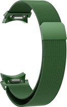 Milanees bandje - geschikt voor Samsung Galaxy Watch 6 / Watch 6 Classic - groen