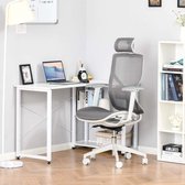 Bureau stoelstoel stoel zwammend stoel met hoofdsteun 3d armleuning 3 fasen 360° drumwielen hoogte verstelbaar ergonomisch