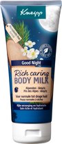 6x Kneipp Rich Caring Body Milk Good Night 200 ml