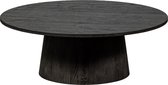 WOOOD Maan Salontafel - MDF - Donkerbruin - 35x100x100
