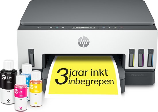 HP Smart Tank 7005 - All-in-One Printer - Inclusief tot 3 jaar inkt - Light Basalt