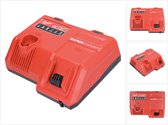 Milwaukee M12-18SC snellader 12 V / 18 V 13,5 Ampere ( 4932471735 ) voor Li-Ion accu's