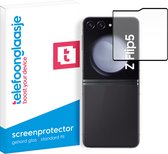 Telefoonglaasje Screenprotectors - Geschikt voor Samsung Galaxy Z Flip5 - Volledig Dekkend - Gehard Glas Screenprotector - Geschikt voor Samsung Galaxy Z Flip5 - Beschermglas