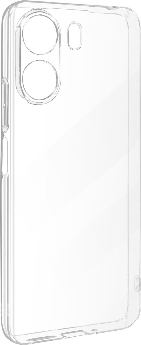 Avizar Case Geschikt voor Xiaomi Redmi 13C Zacht en flexibel siliconen, Transparant