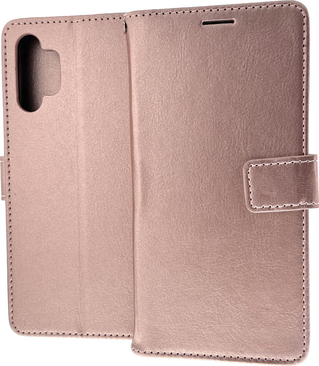 Portemonnee Book Case Hoesje Geschikt voor: Samsung Galaxy A13 4G rosegoud