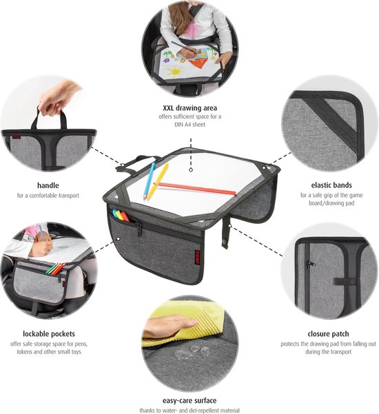 Reer - Tekentafeltje - Speeltafel auto - Autotafeltje kind - Speeltafeltje- vakantie tip