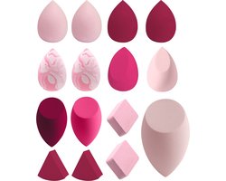 YUBBI Professional Beauty Blender Set - Make Up Spons - Foundation Applicator - Poederspons - 15 Stuks YUBBI Professional Beauty Blender Set - Make Up Spons - Foundation Applicator - Poederspons - 15 Stuks