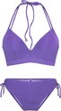LingaDore - Violet Triangel Bikini Set - maat 38C - Paars