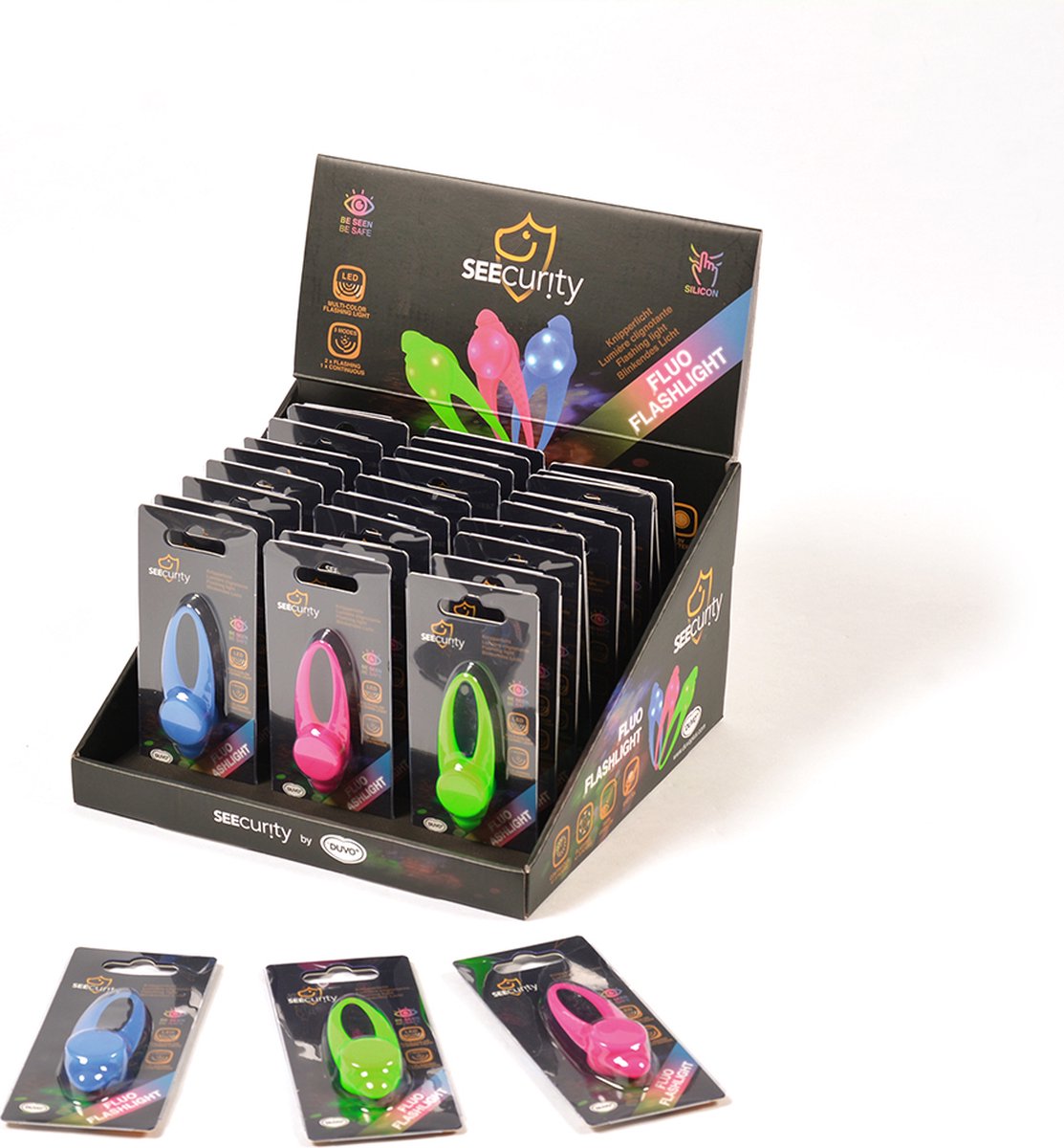Fluo flashlight 8x3cm