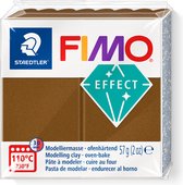FIMO effect ovenhardende boetseerklei standaard blokje 57 g - metallic antiek brons
