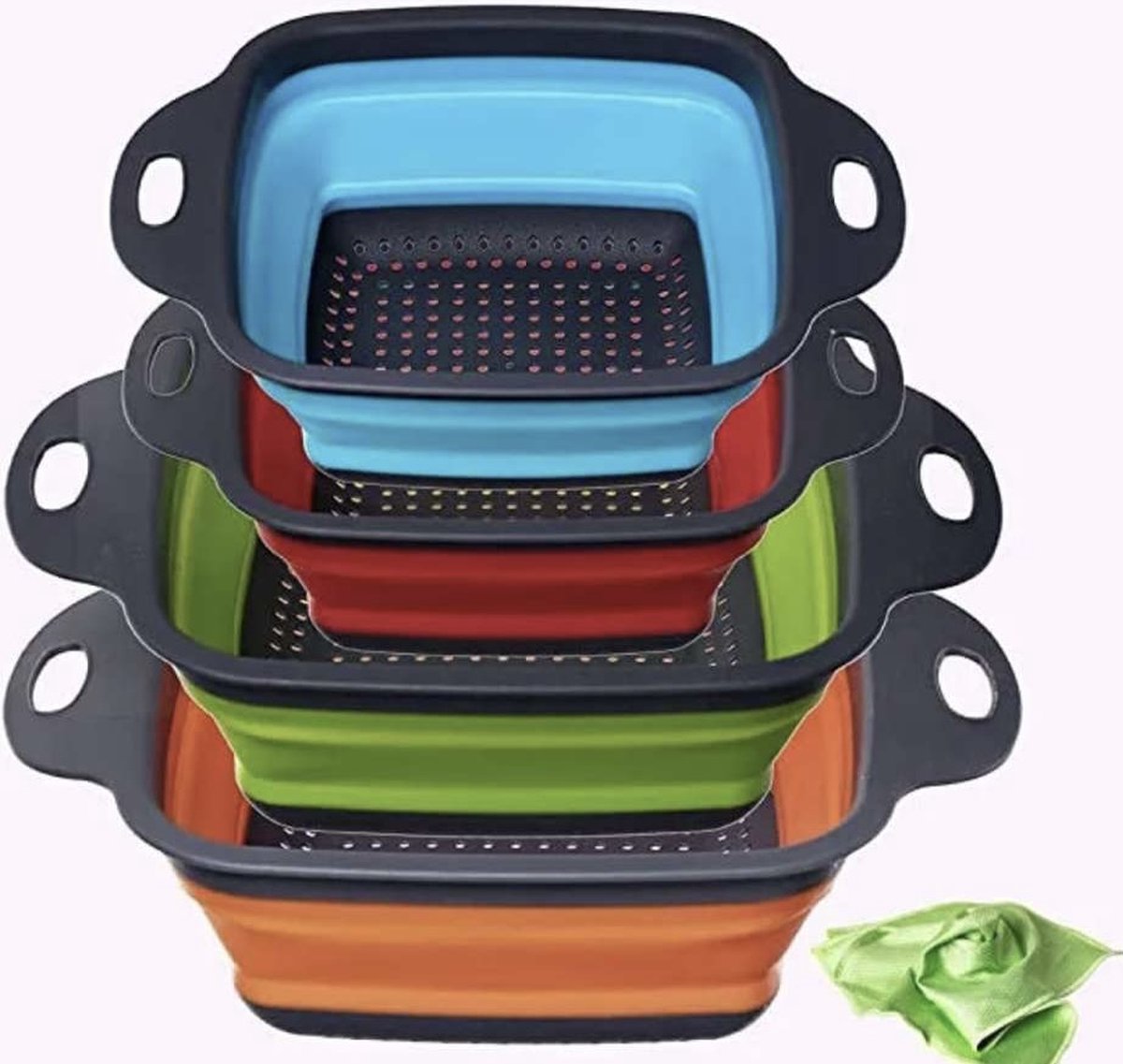 KitchenBox Keuken Vergiet Spoelbak Blauw