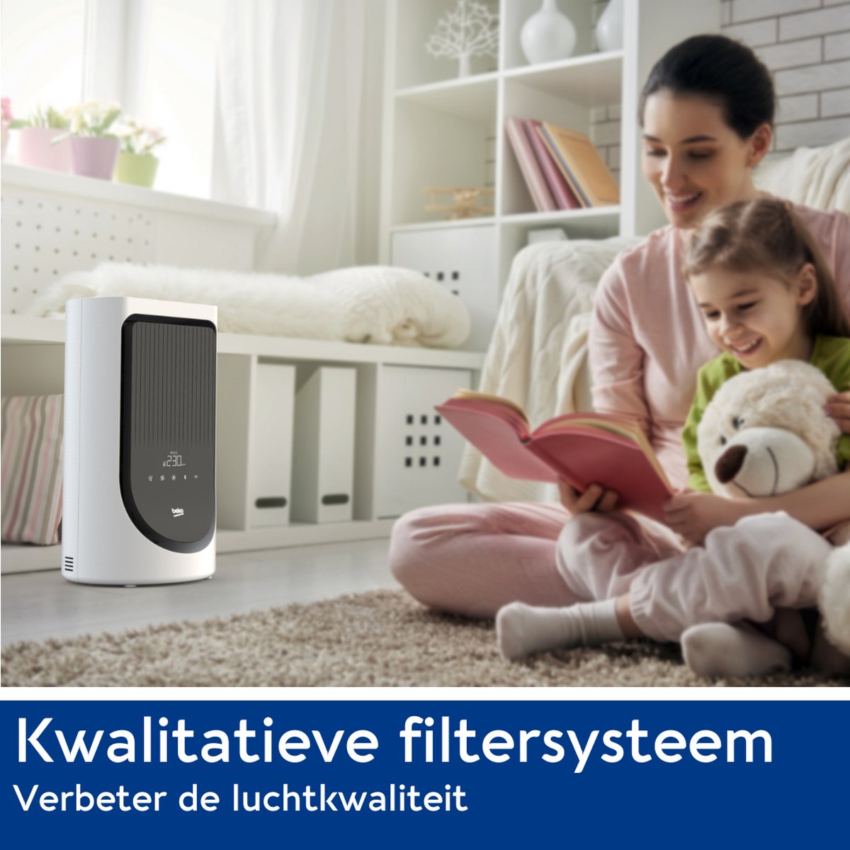 Beko ATP 5500 N luchtreiniger met HEPA filter - Air purifier - 62 dB — afbeelding 3