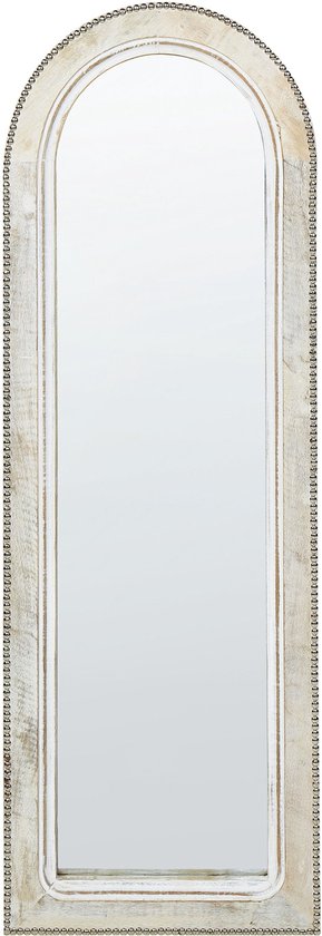 SARRAY - Wandspiegel - Off-white - Mangohout