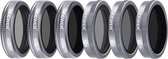 Neewer® - Sluiterfilter Set voor DJI Mavic 2 Zoom, Inclusief Multi-Coated ND4/PL ND8/PL ND16/PL Filters met Draagtas voor Buitenfotografie - Grijs Aluminiumlegering Frame - Drone Camera Accessoires - Fotografie Filterset