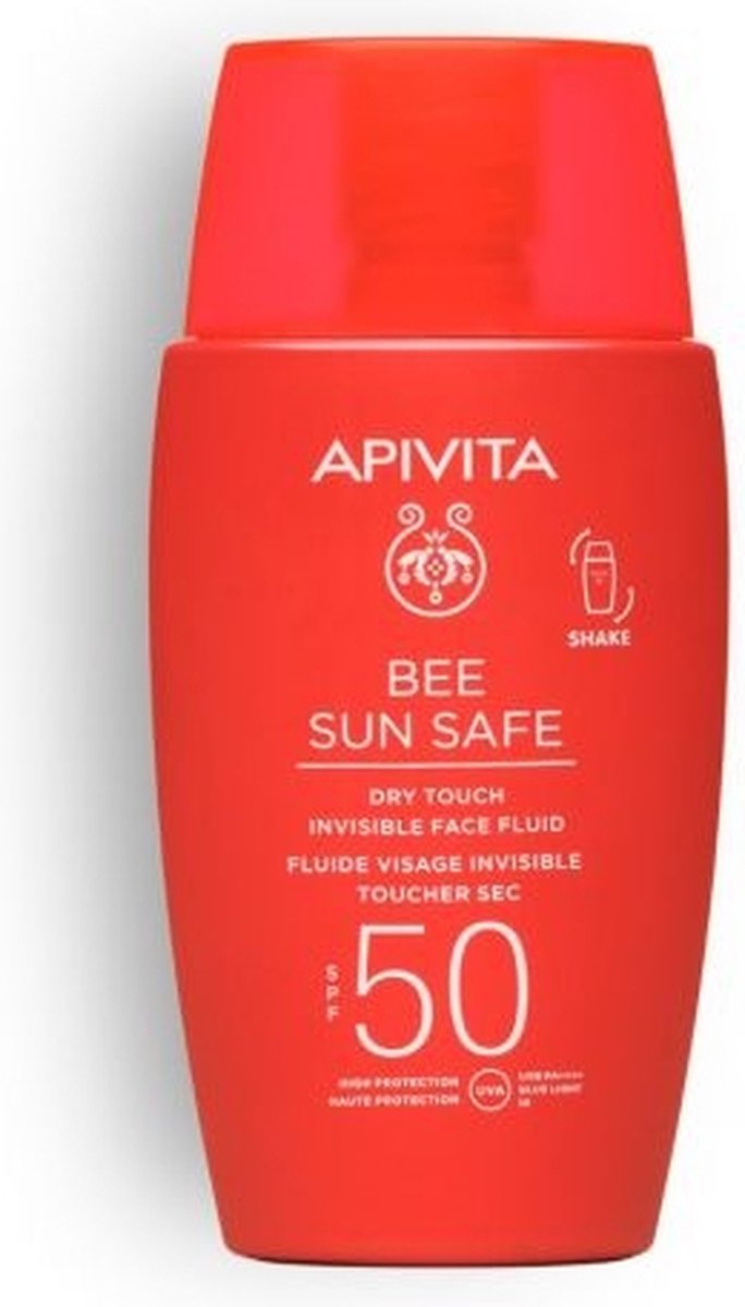 Apivita Crème Suncare Bee Sun Safe Dry Touch Invisible Face Fluid