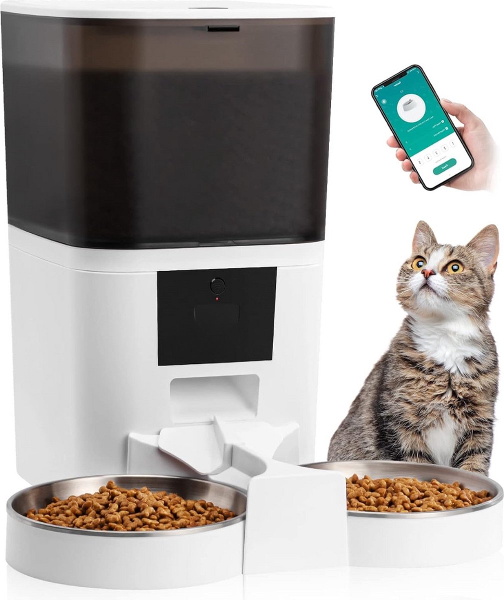 Voerautomaat Dispenser - Voerautomaat - Voerautomaat Kat - Automatische Voerbak - Voerautomaat - €222,95