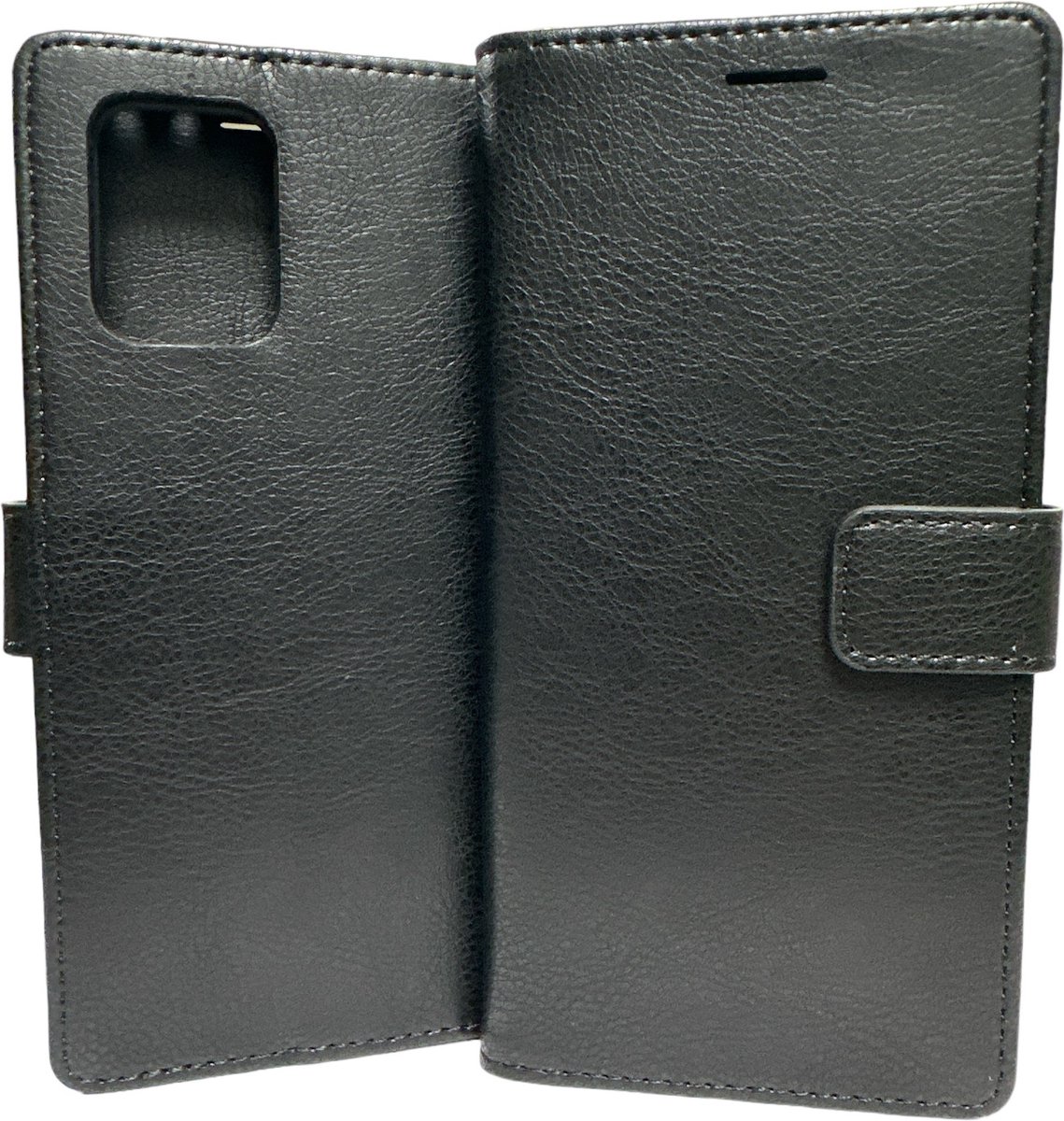Portemonnee Book Case Hoesje Geschikt voor: Samsung Galaxy S10 Lite 2020 - zwart