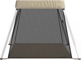 vidaXL Babybox - Compacte reiswieg - Opvouwbaar en comfortabel - Stevige structuur - Ademend materiaal - Uitneembaar en schoon te maken matras - Box