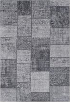 Vercai Rugs Fenix Collectie - Laagpolig Vloerkleed - Modern Tapijt met Vintage Ontwerp - Chenille - 80x150 cm