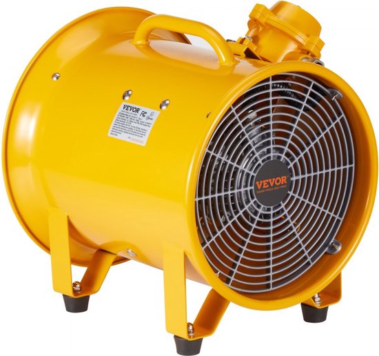 VEVOR Bauventilator 900 W AC Motor Baugebläse 2850 U/min Bau (Neu und