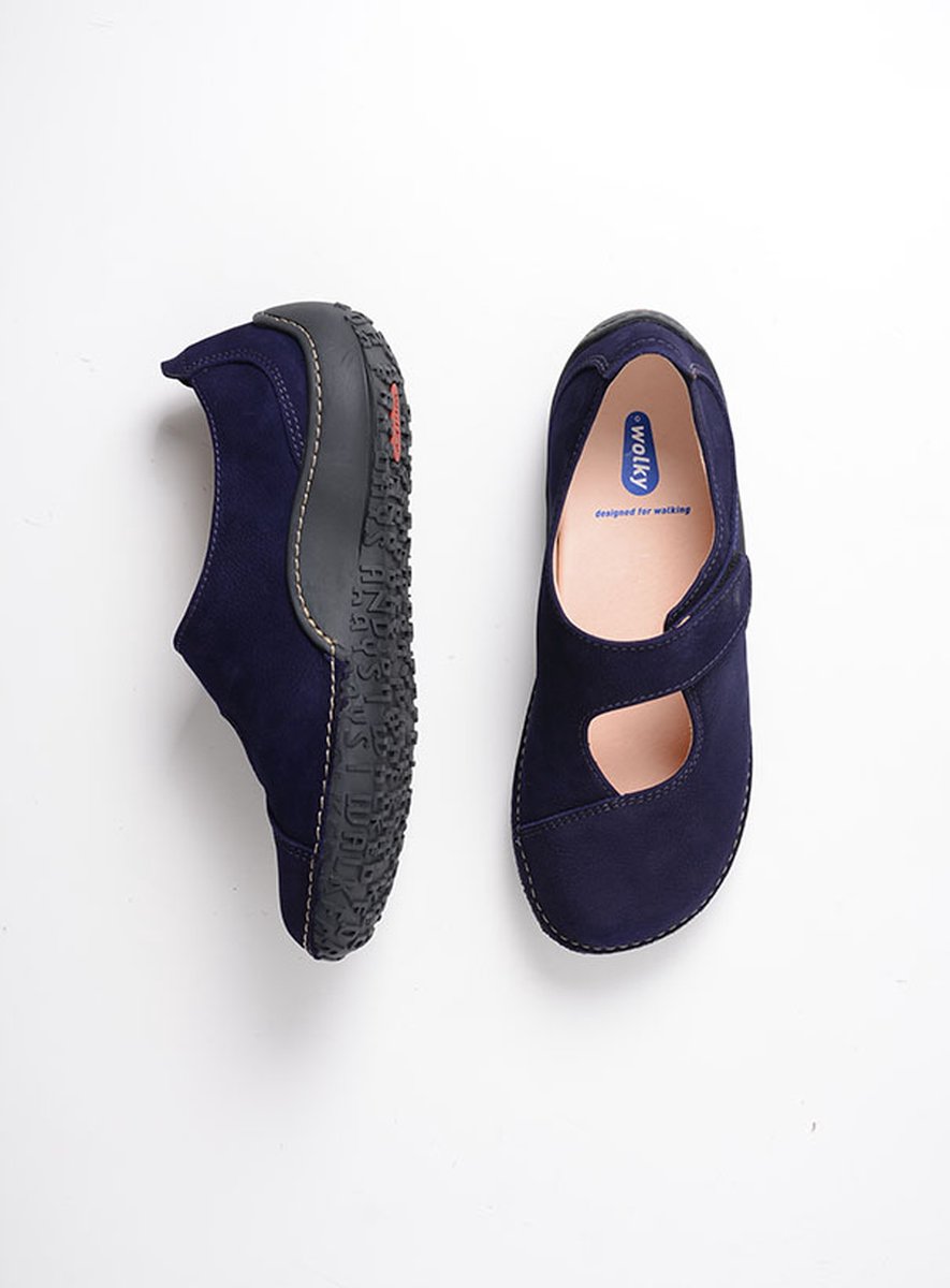 Wolky Bandschoenen Fresh paars nubuck