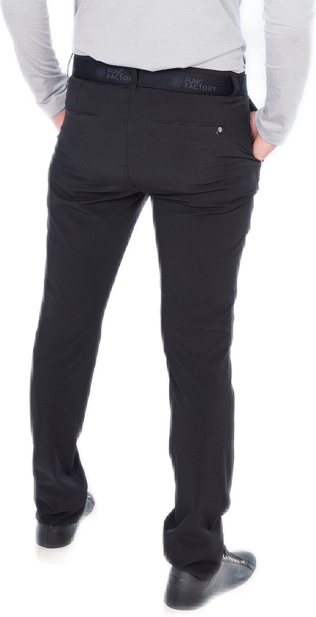 Func Factory mannen broek Connor zwart maat 38 lengte 32 van Func Factory — afbeelding 3