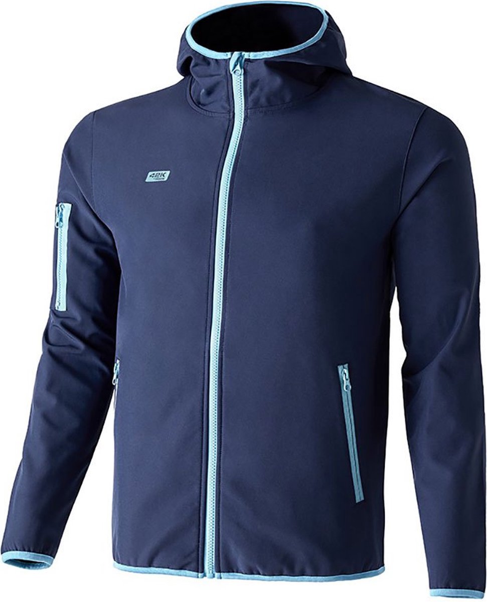 42k Running Softshell Jas Blauw L Man