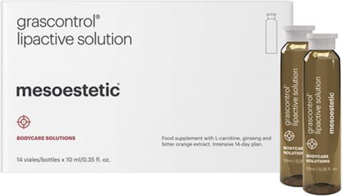 grascontrol l-carnitine Mesoestetic Lipactive Solution Mesoestetic Grascontrol Double Effect -