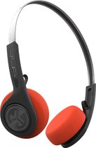Bol.com JLab Audio Rewind Wireless Retro - Draadloze Bluetooth On-ear Koptelefoon - Zwart/Oranje aanbieding