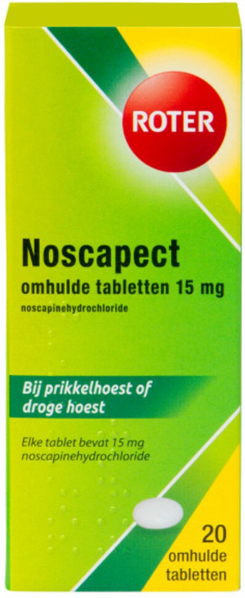 Goedkoopste Roter Noscapect - 2 x 20 tabletten