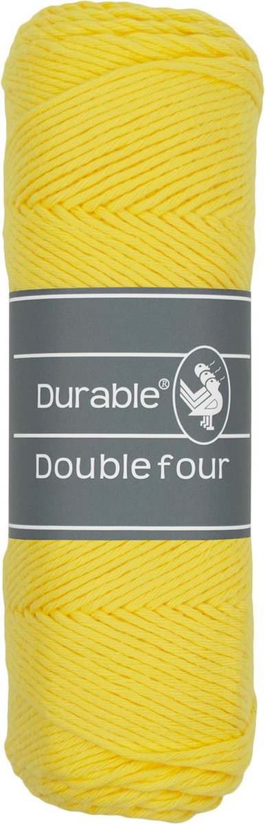 Durable Double Four - 2180 Bright Yellow - Katoengaren