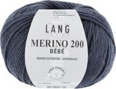 Lang Yarns Merino Bebe 200 nr 434 Blauw