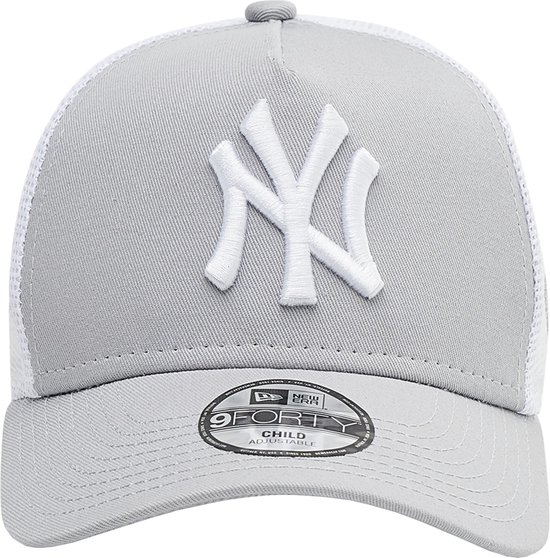 New Era 39Thirty Stretch Cap - New York Yankees Wit, Wit, S-M