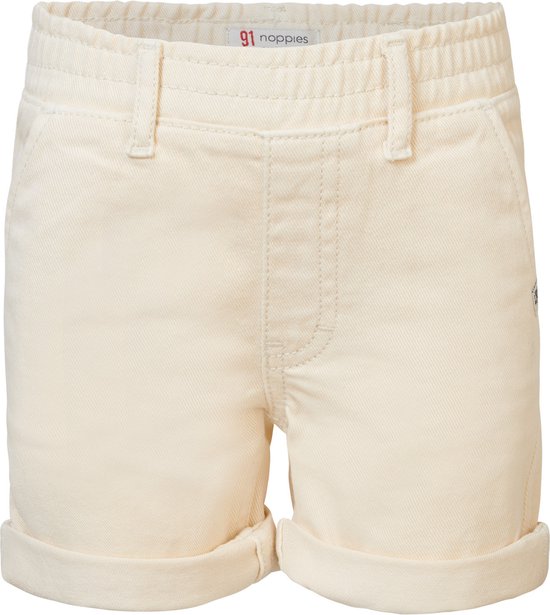 Noppies Boys Short Denison regular fit Jongens Broek - Whisper White - Maat 134