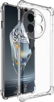 Imak OnePlus 12R Hoesje TPU + Screen Protector Transparant