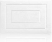 MAESON Badmat 50x80 cm - Antislip & Waterbestendig - Douchemat voor Badkamer - Wit - Geschikt voor Douche & Bad