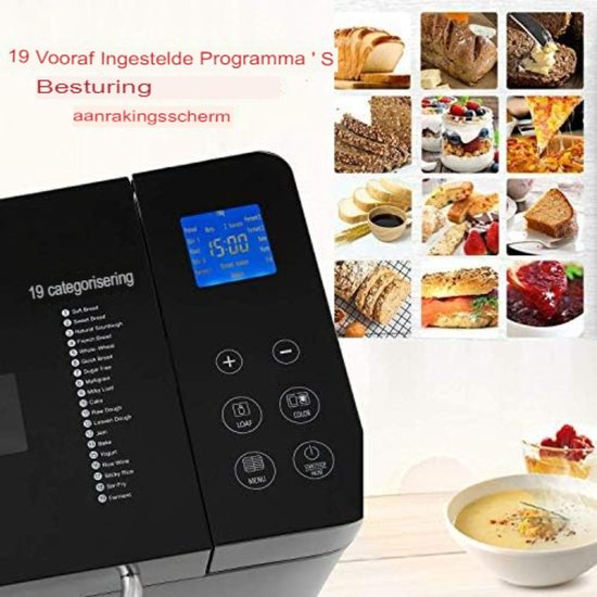 Broodmachine - Brood Machine - Zilver - 220V | bol