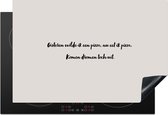 KitchenYeah® Inductie beschermer 78x52 cm - Spreuken - Gisteren wilde ik een pizza - Quotes - Pizza lover - Kookplaataccessoires - Afdekplaat voor kookplaat - Inductiebeschermer - Inductiemat - Inductieplaat mat