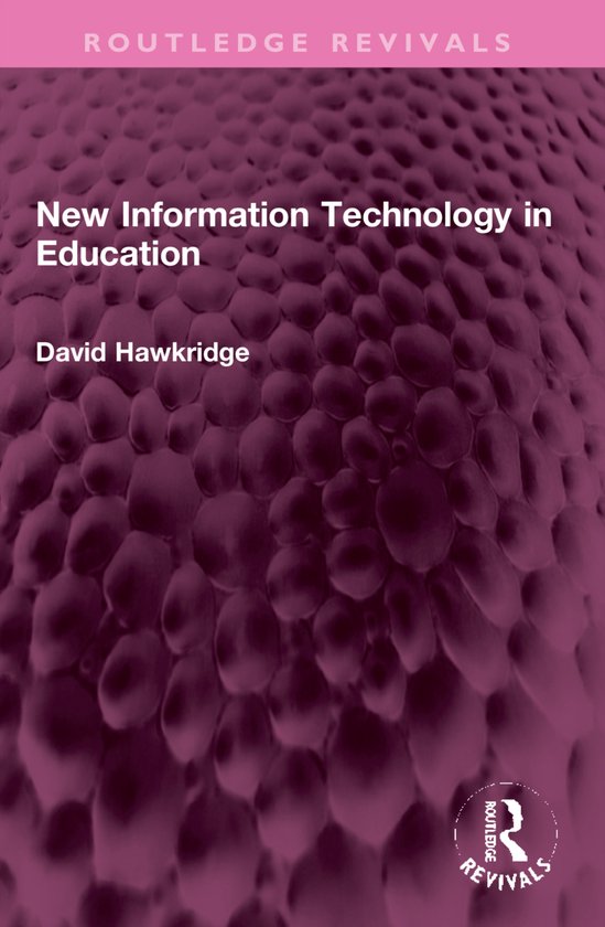Routledge Revivals- New Information Technology in Education - cover