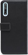 Mobilize Classic Gelly Wallet Telefoonhoesje geschikt voor Huawei P Smart S Hoesje Bookcase Portemonnee - Zwart