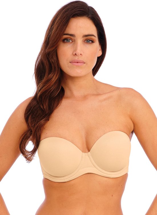 Wacoal Soutien-gorge sans bretelles Couleur peau 100-115D bol