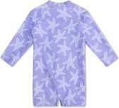 Swim Essentials UV Zwempak - Zwempak Jongens - Lila Panterprint - Maat 62/68