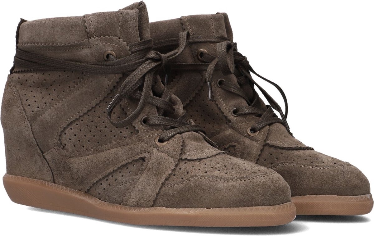 Deabused Ziggy Hoge sneakers Dames Groen