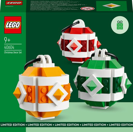 LEGO Kerst Limited Edition 40604 - Kerstballen