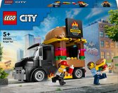 lego 60404 city hamburgertruck speelgoed vrachtwagen keukenset